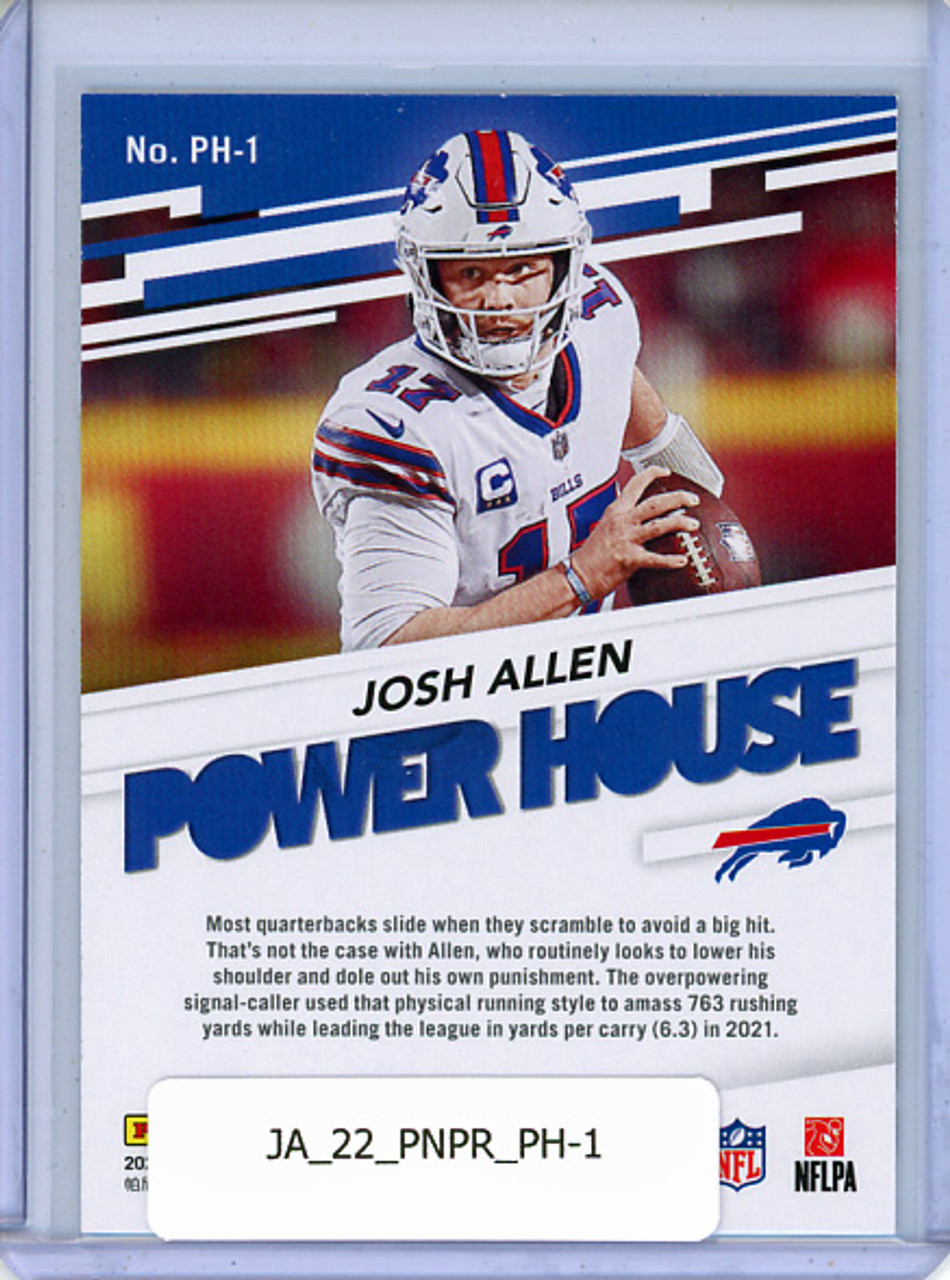Josh Allen 2022 Prestige, Power House #PH-1