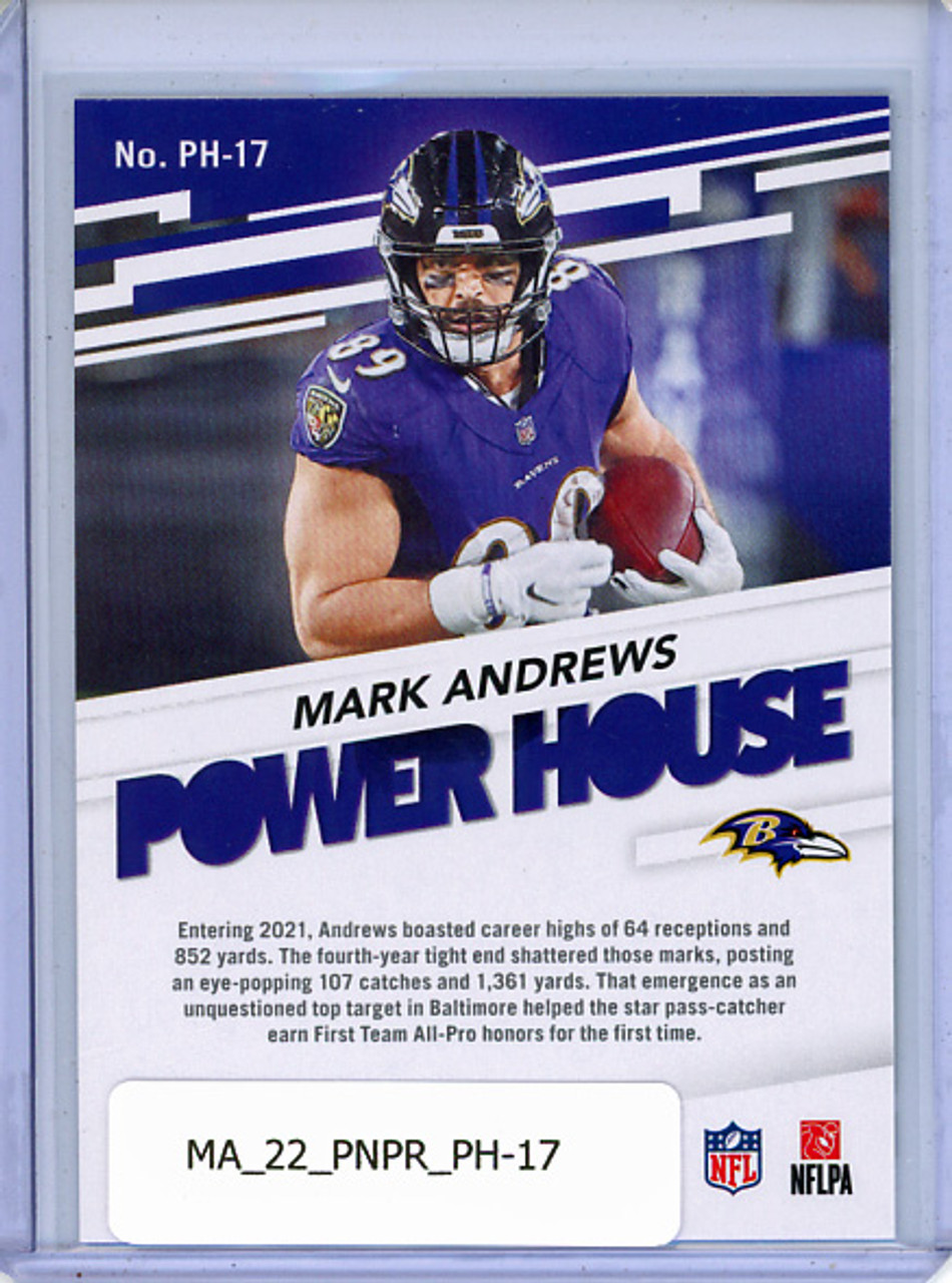 Mark Andrews 2022 Prestige, Power House #PH-17