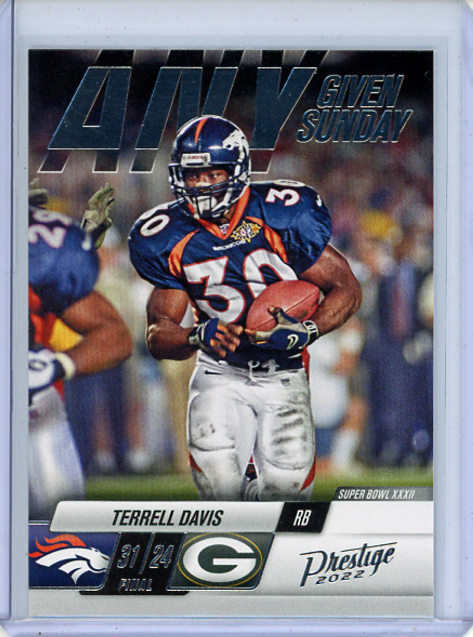 Terrell Davis 2022 Prestige, Any Given Sunday #3