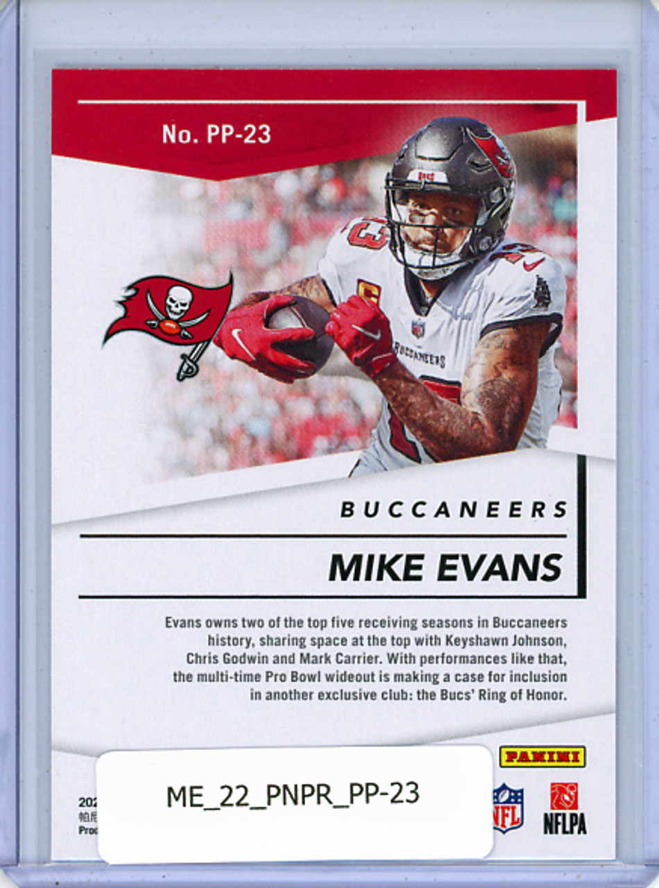 Mike Evans 2022 Prestige, Prestigious Pros #PP-23