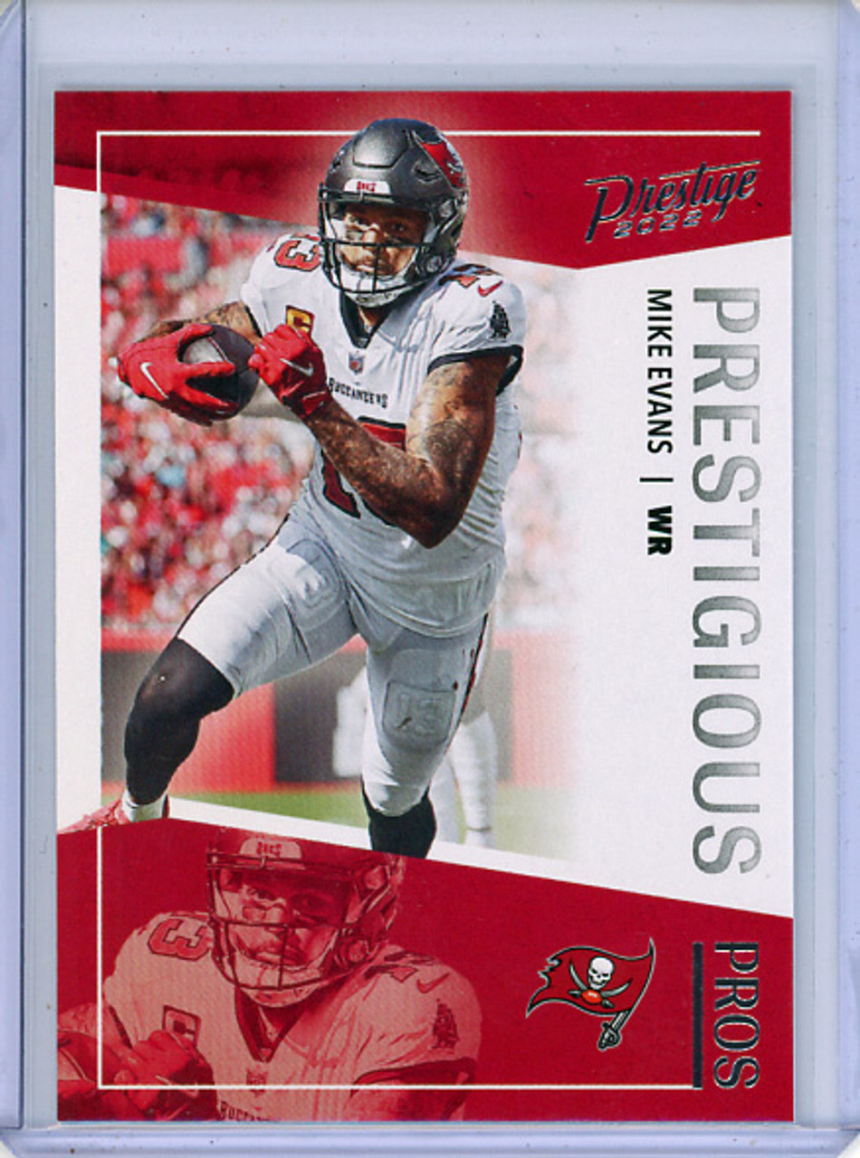 Mike Evans 2022 Prestige, Prestigious Pros #PP-23