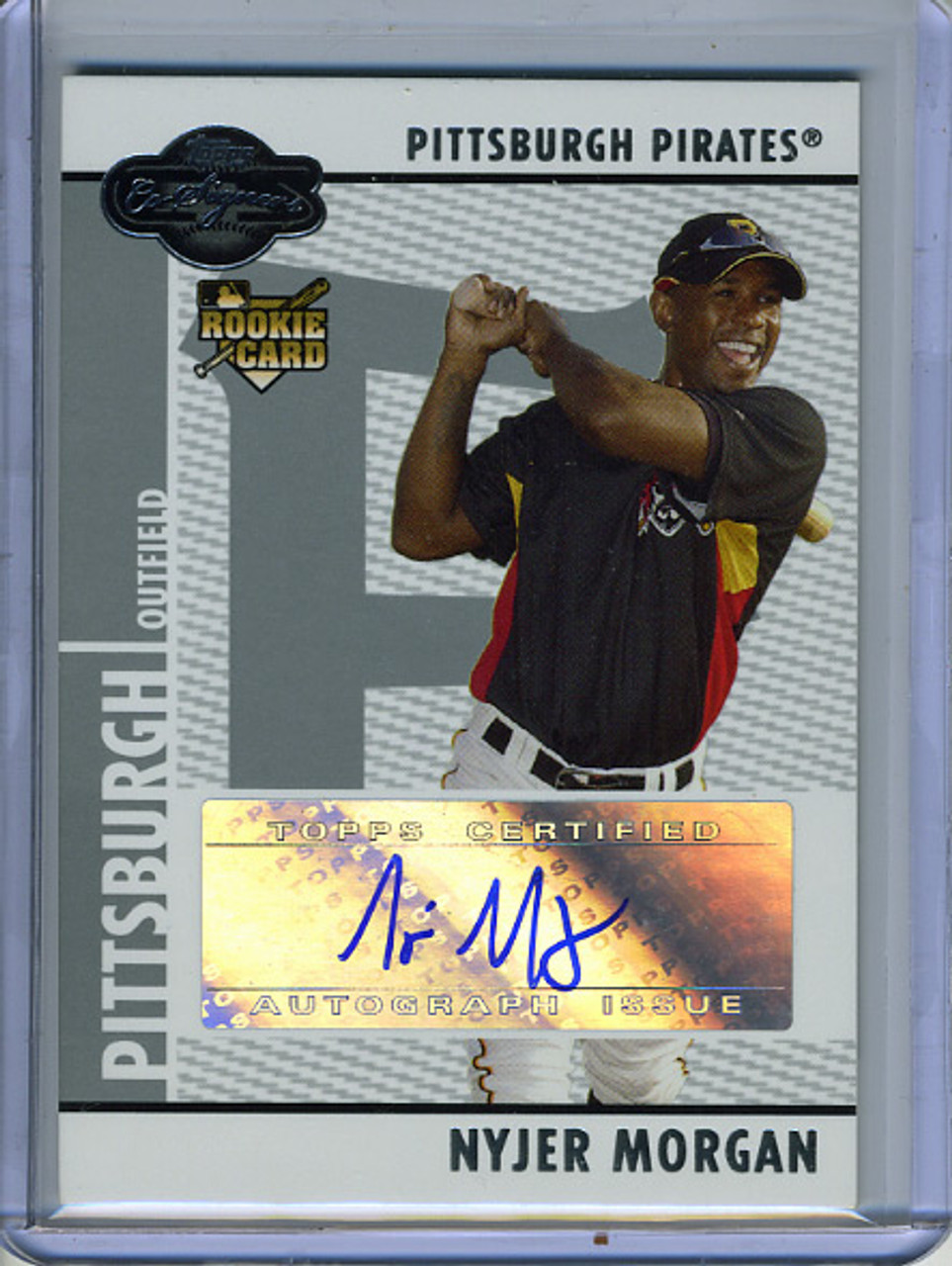 Nyjer Morgan 2008 Topps Co-Signers #105 Rookie Autographs