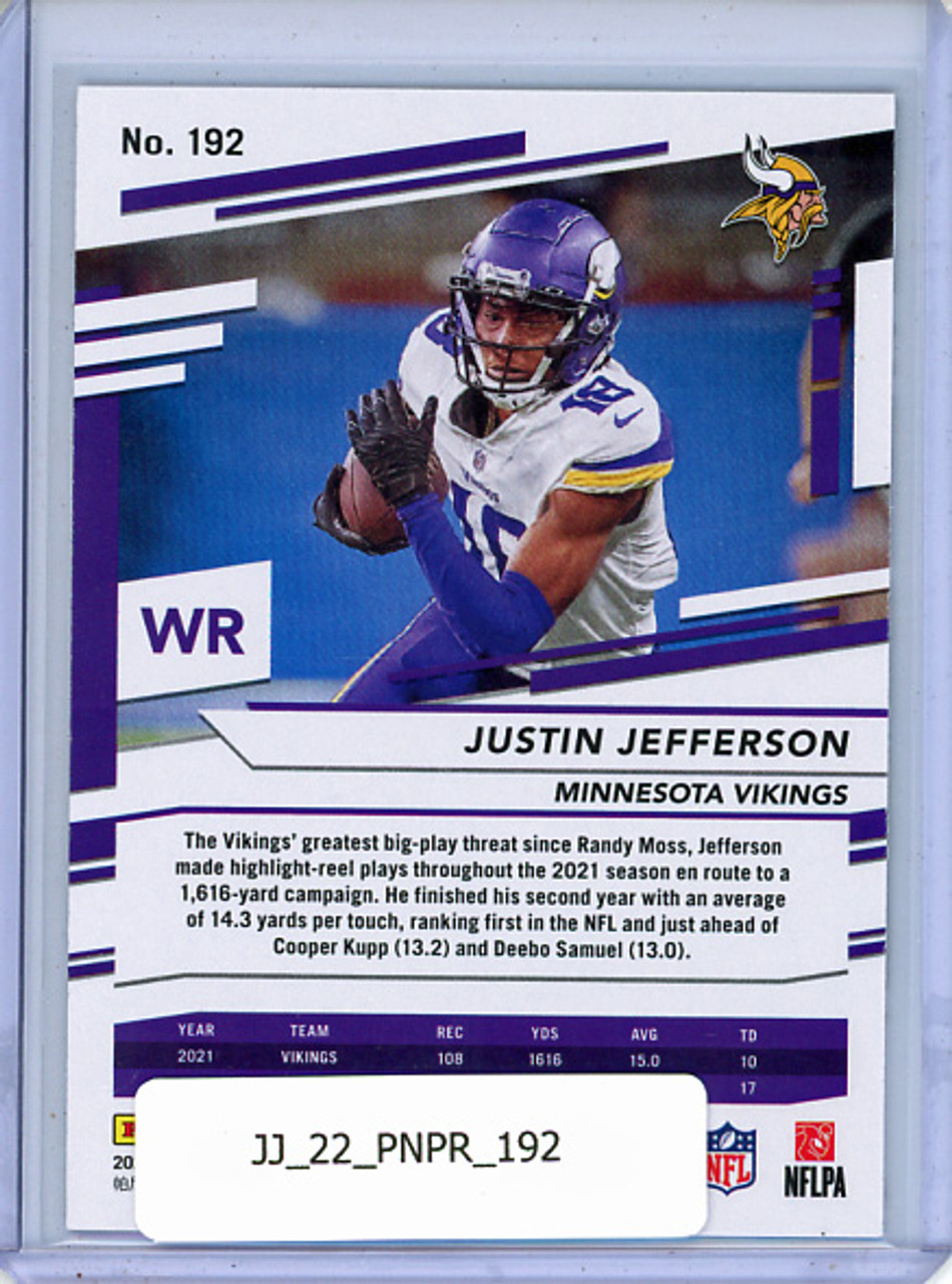 Justin Jefferson 2022 Prestige #192