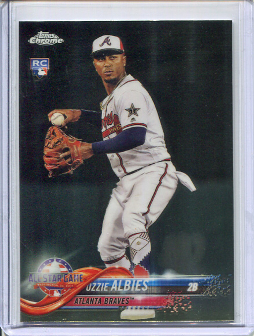 Ozzie Albies 2018 Topps Chrome Update #HMT76 All-Star