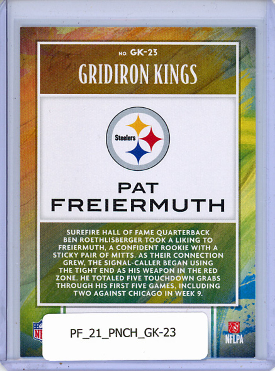Pat Freiermuth 2021 Chronicles, Gridiron Kings #GK-23