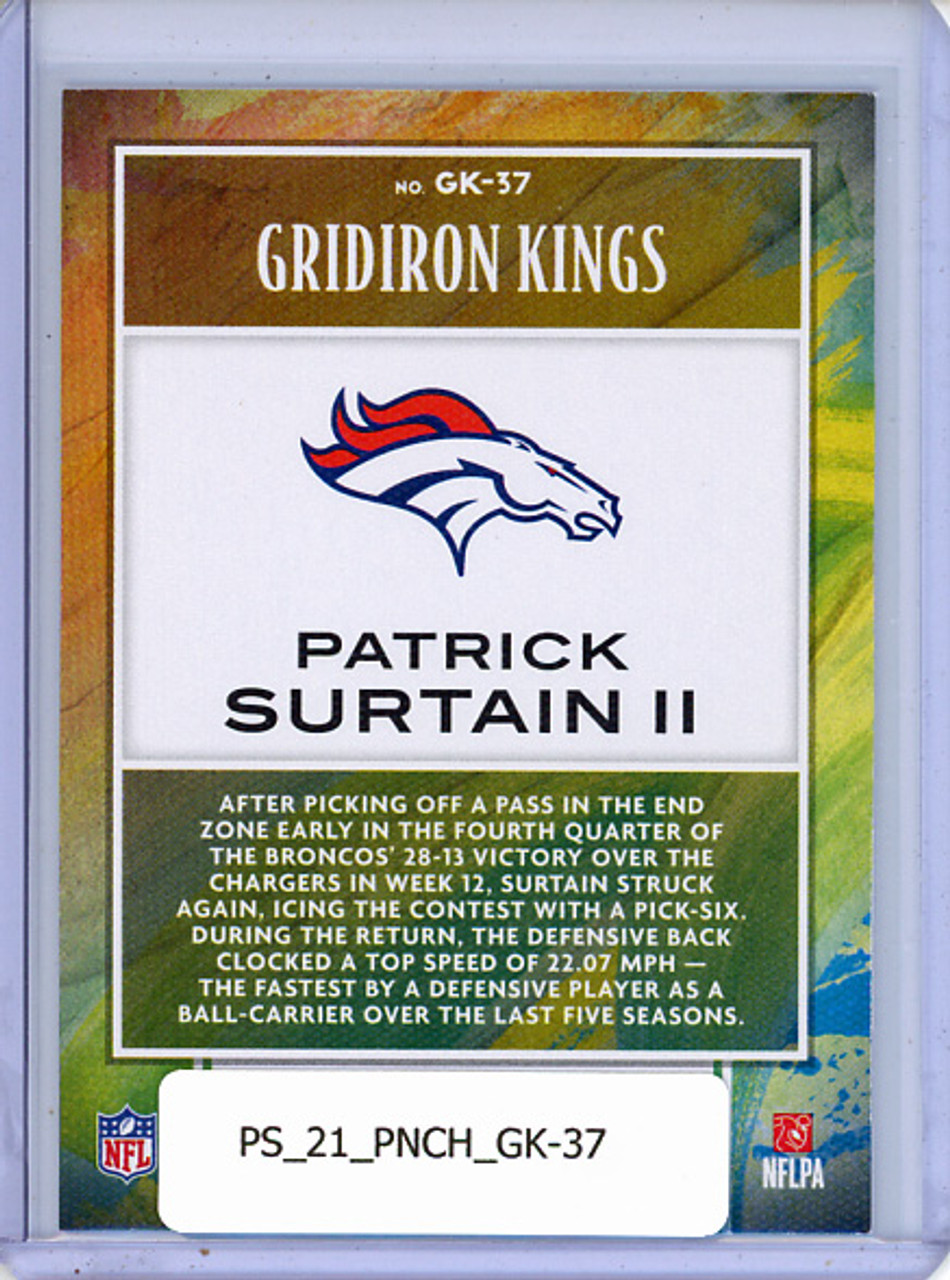 Patrick Surtain II 2021 Chronicles, Gridiron Kings #GK-37