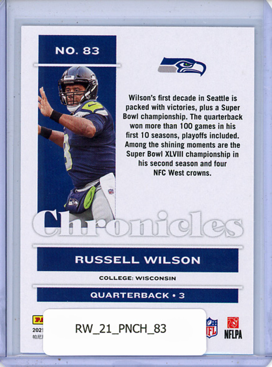 Russell Wilson 2021 Chronicles #83