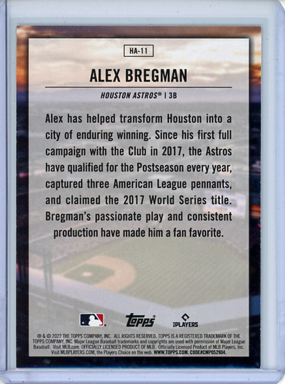 Alex Bregman 2022 Topps, Home Field Advantage #HA-11 (1)