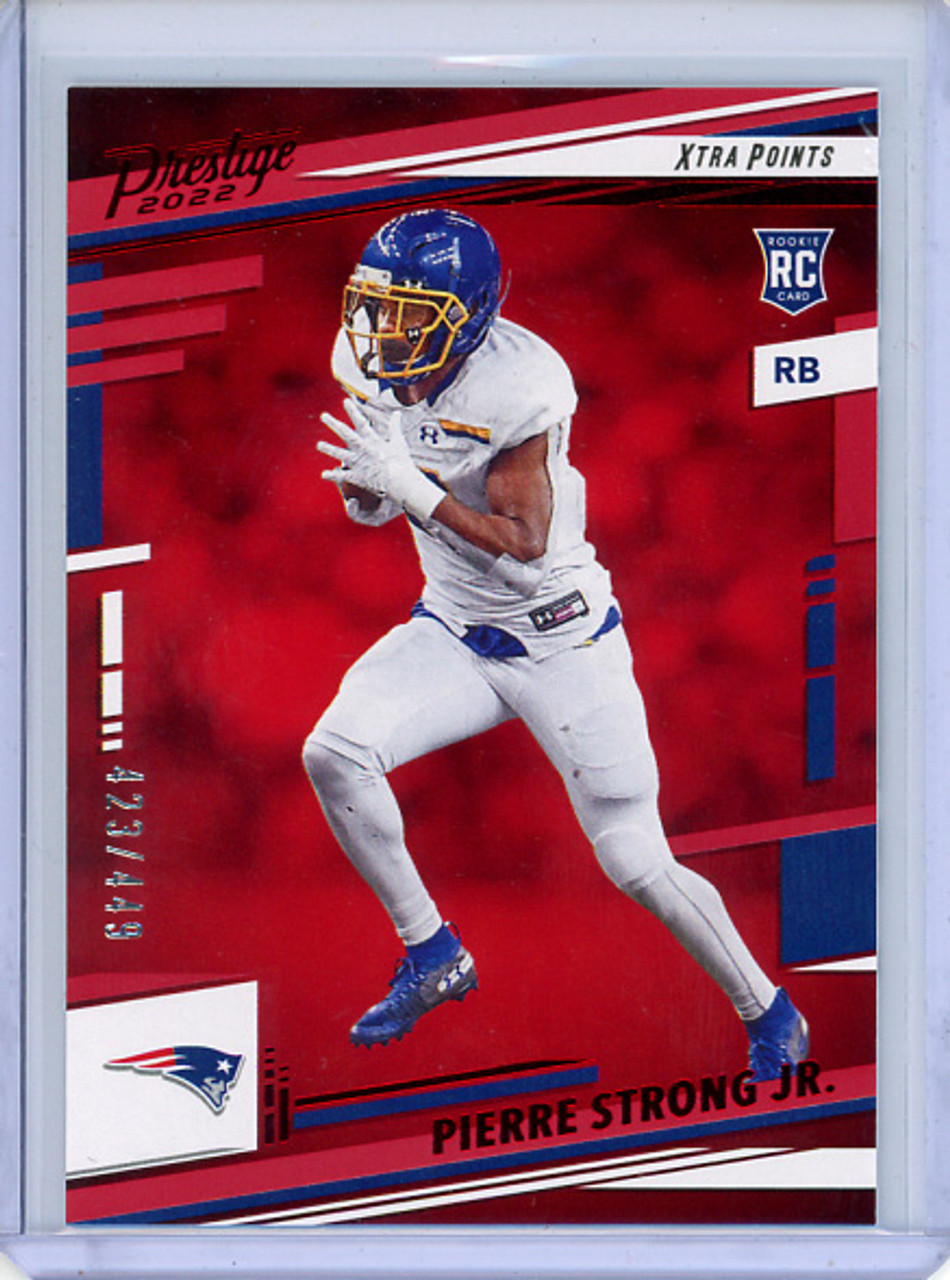 Pierre Strong Jr. 2022 Prestige #384 Xtra Points Red (#423/449)