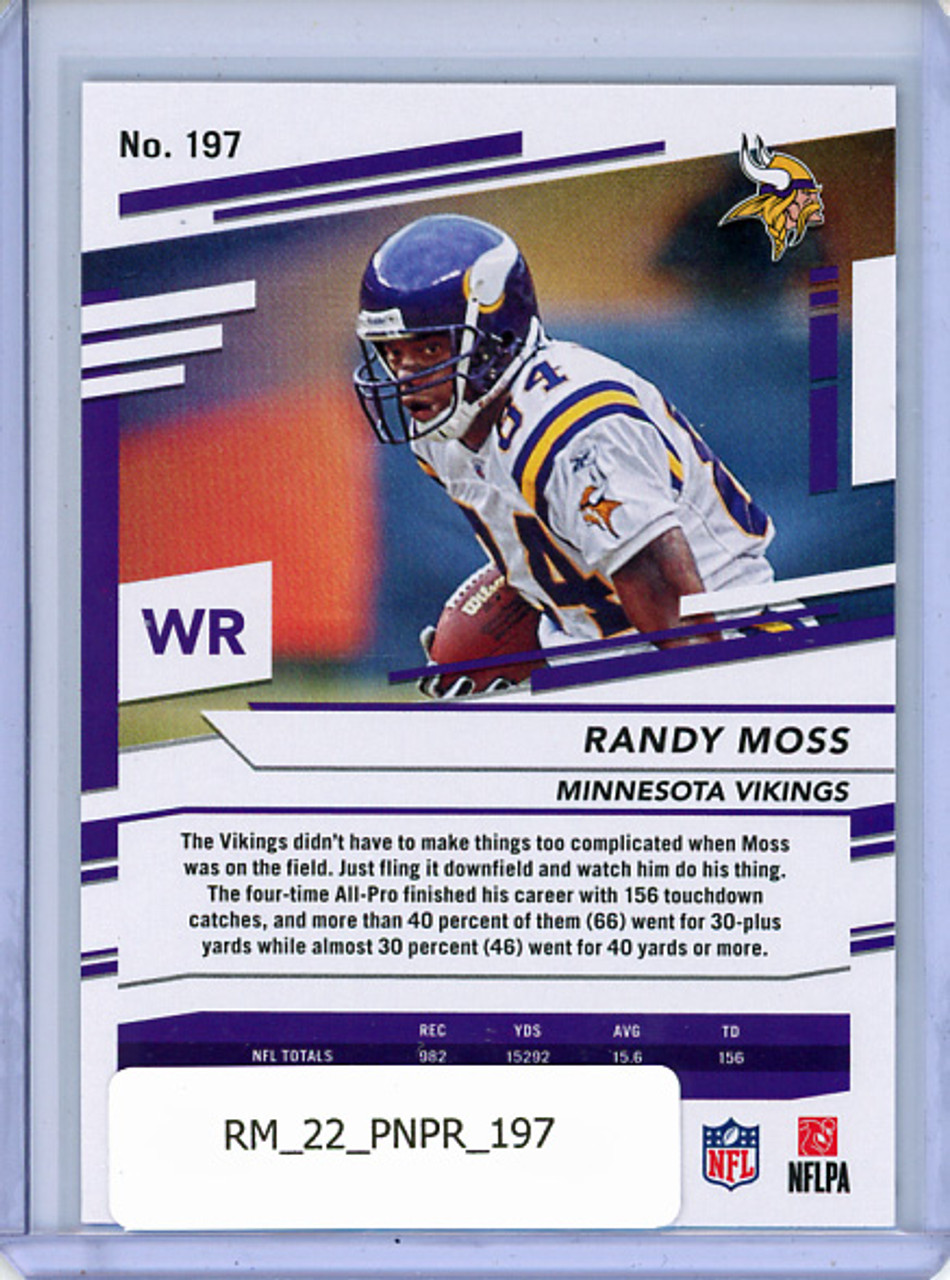 Randy Moss 2022 Prestige #197