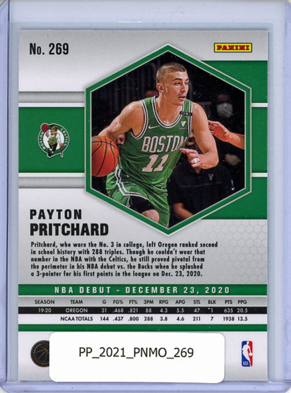 Payton Pritchard 2020-21 Mosaic #269 NBA Debut