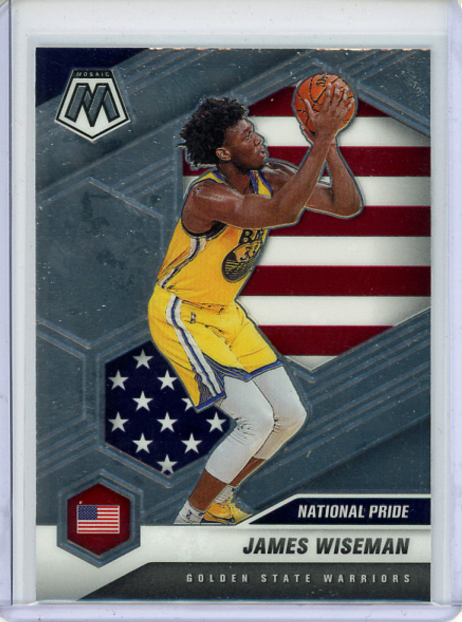 James Wiseman 2020-21 Mosaic #260 USA