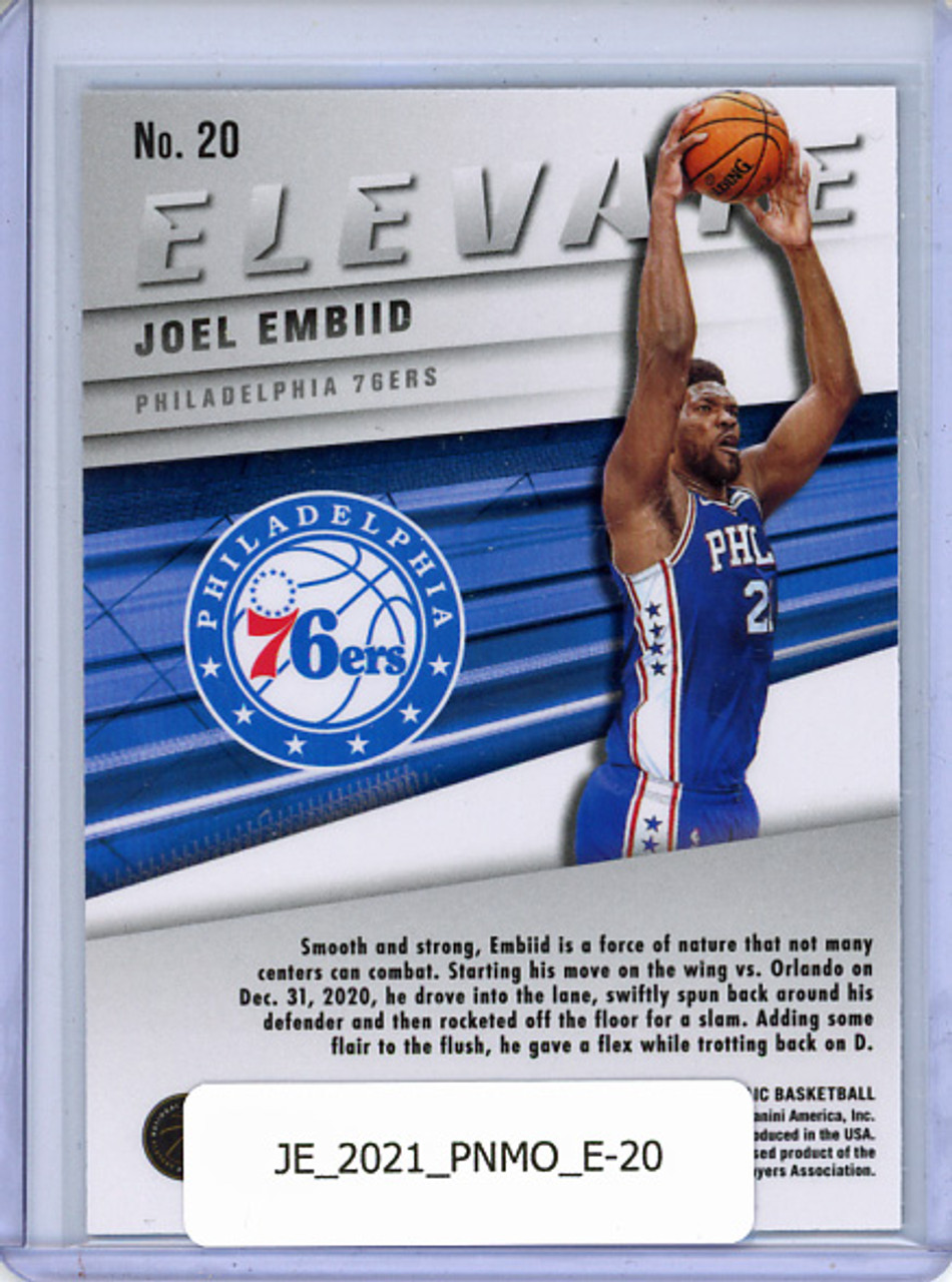 Joel Embiid 2020-21 Mosaic, Elevate #20