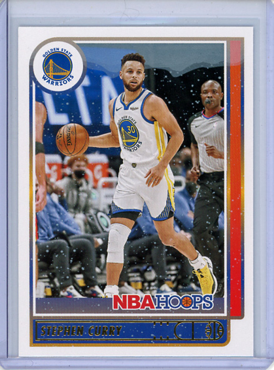 Stephen Curry 2021-22 Hoops #18 Winter