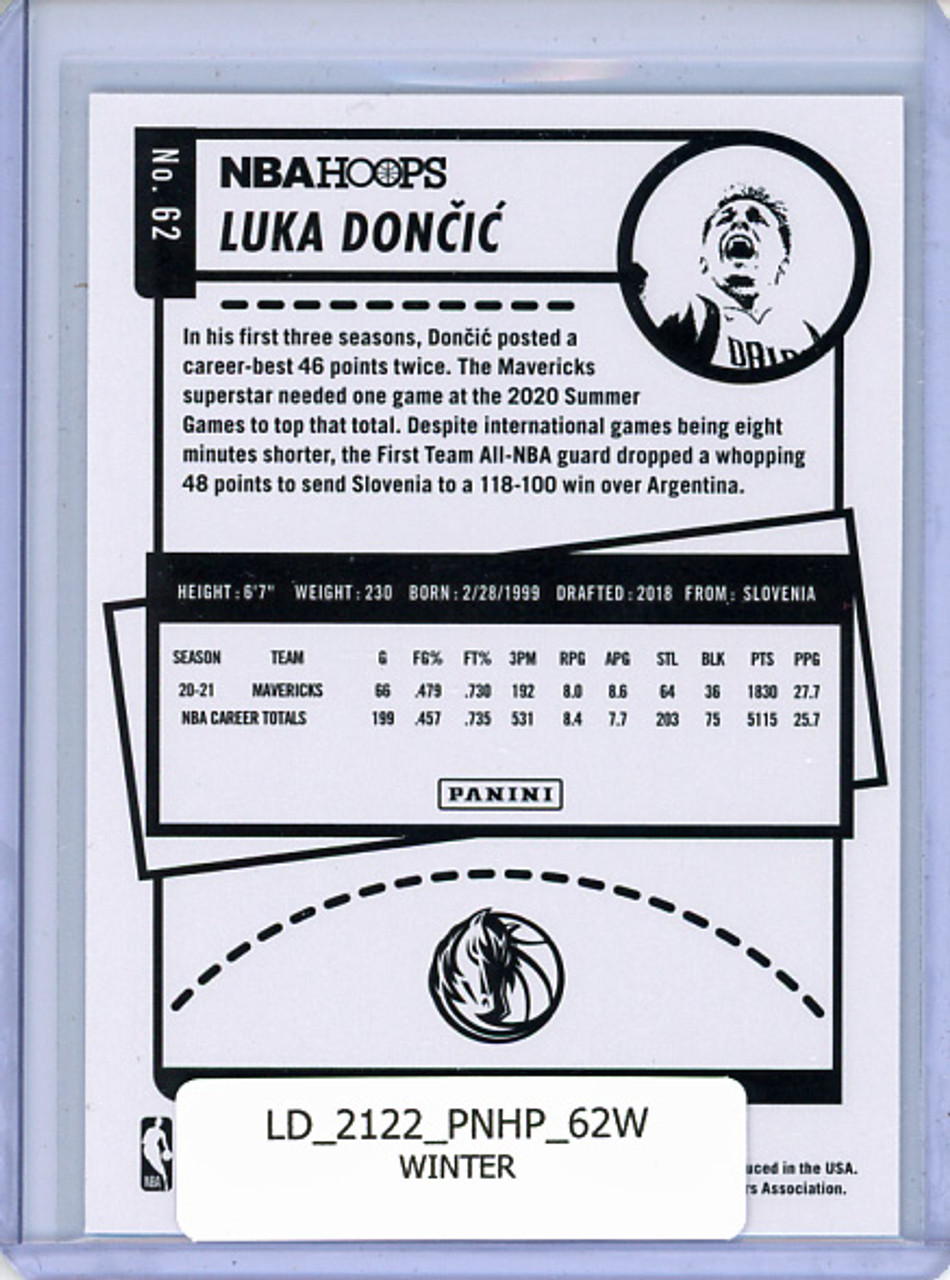 Luka Doncic 2021-22 Hoops #62 Winter