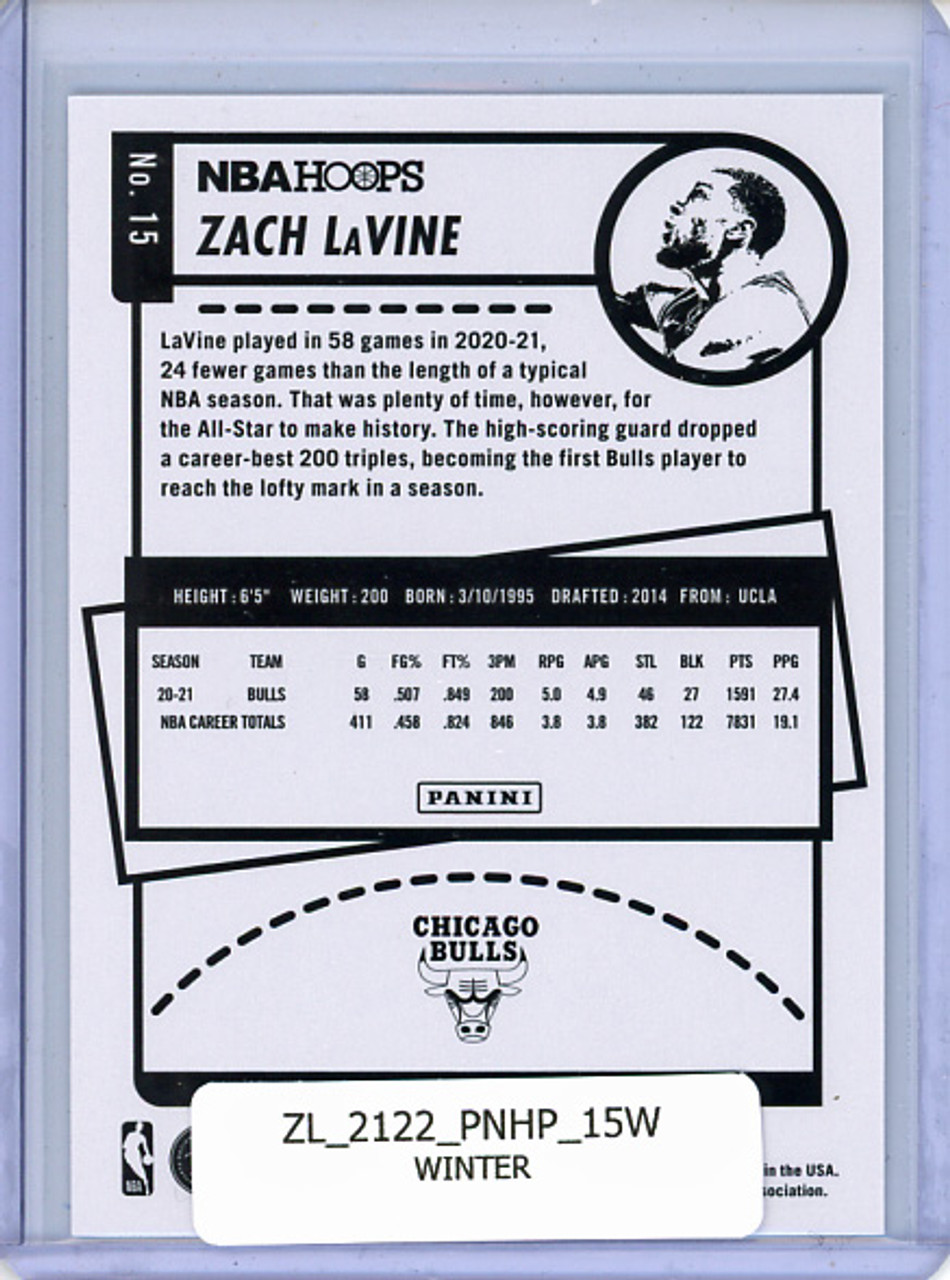 Zach LaVine 2021-22 Hoops #15 Winter