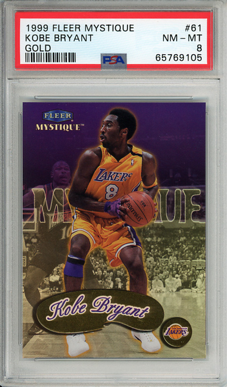 Kobe Bryant 1999-00 Mystique #61 Gold PSA 8 Near Mint-Mint (#65769105)