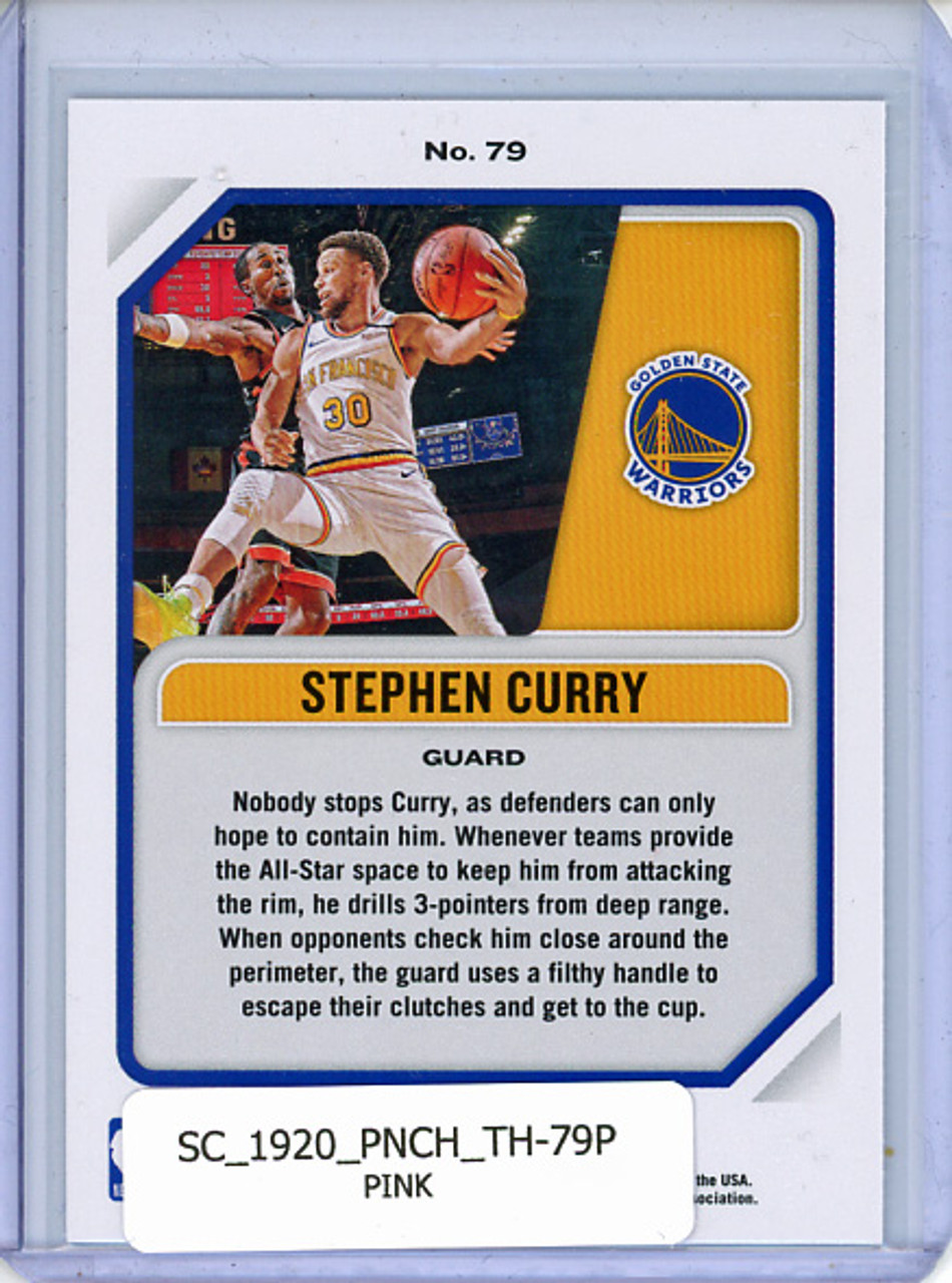 Stephen Curry 2019-20 Chronicles, Threads #79 Pink