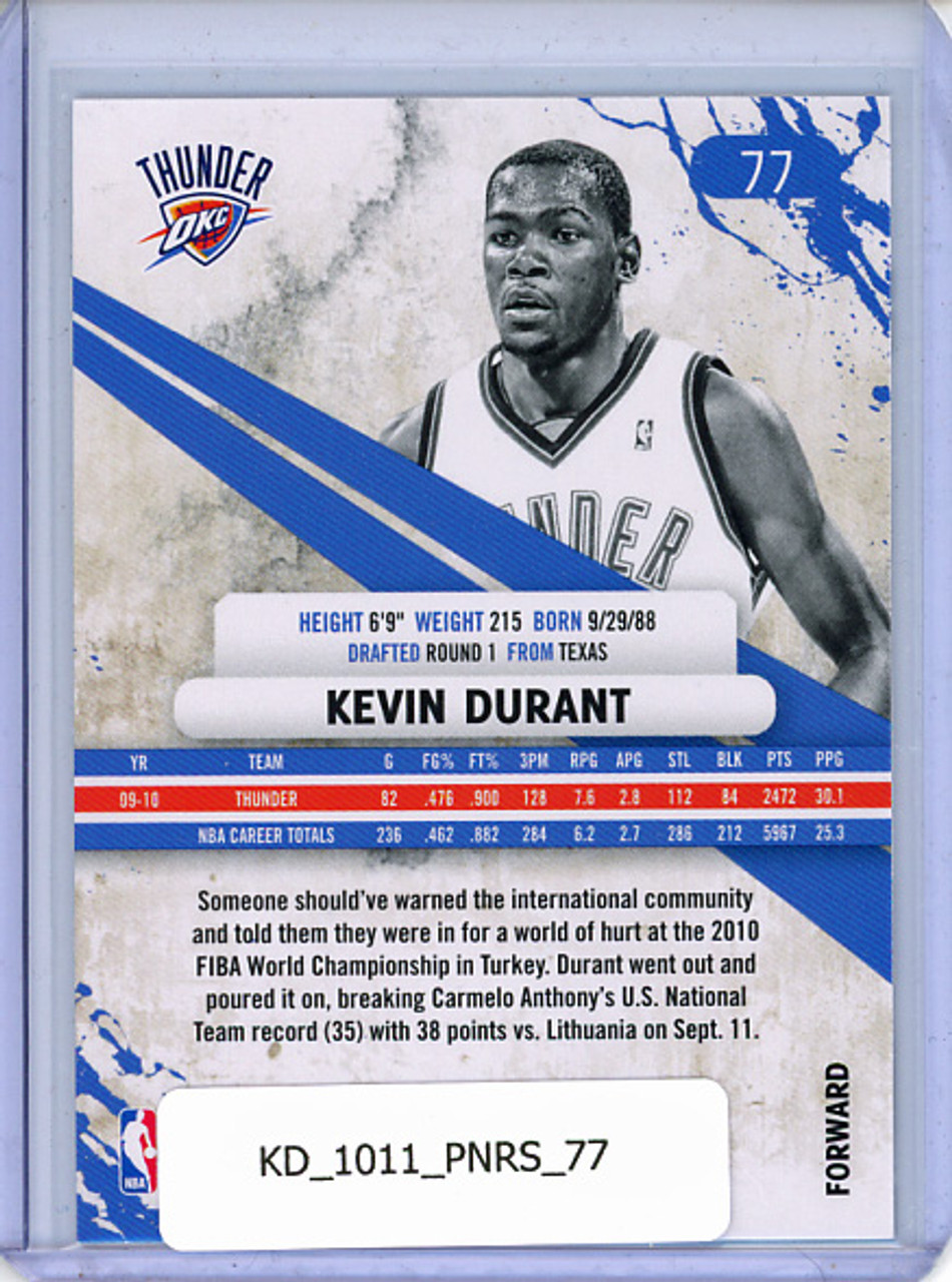 Kevin Durant 2010-11 Rookies & Stars #77