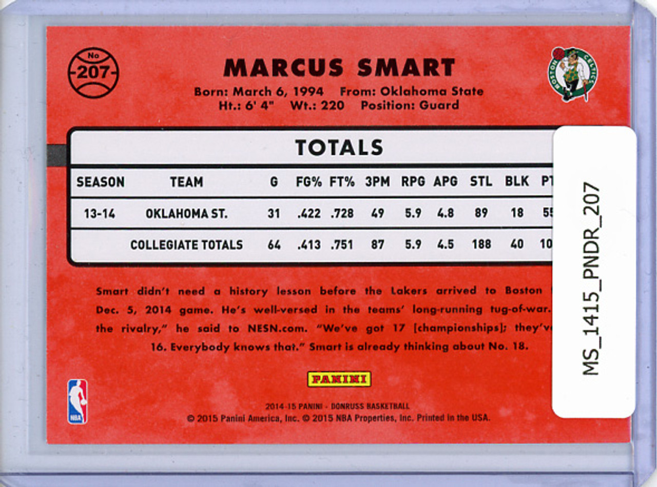 Marcus Smart 2014 Donruss #207