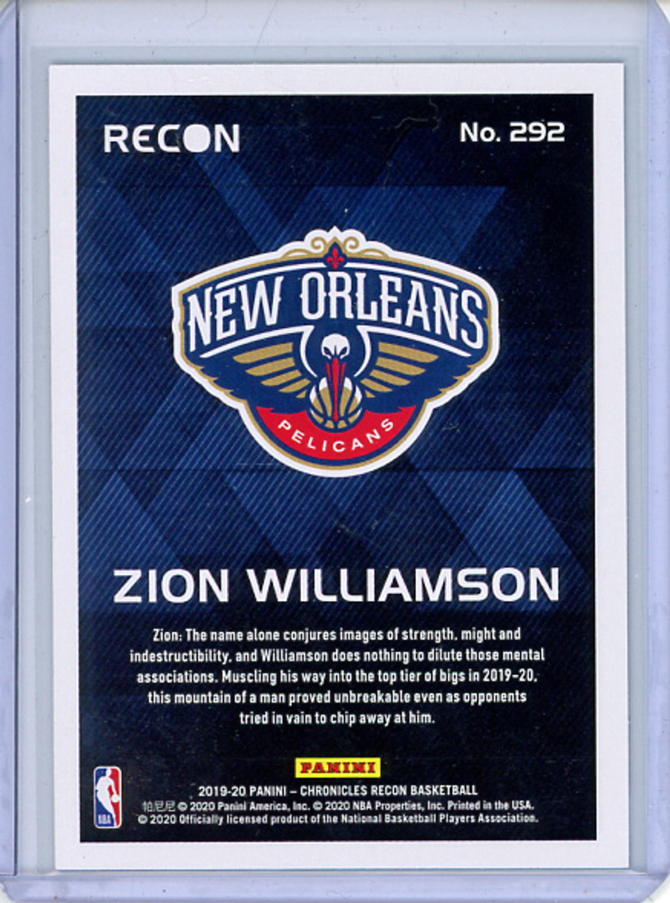 Zion Williamson 2019-20 Chronicles, Recon #292 Pink (1)