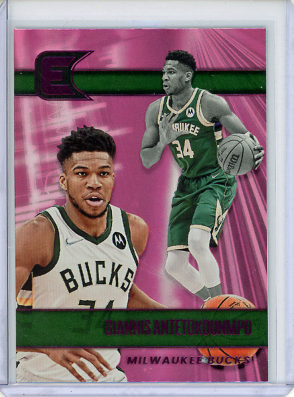 Giannis Antetokounmpo 2021-22 Chronicles, Essentials #303 Pink (CQ)