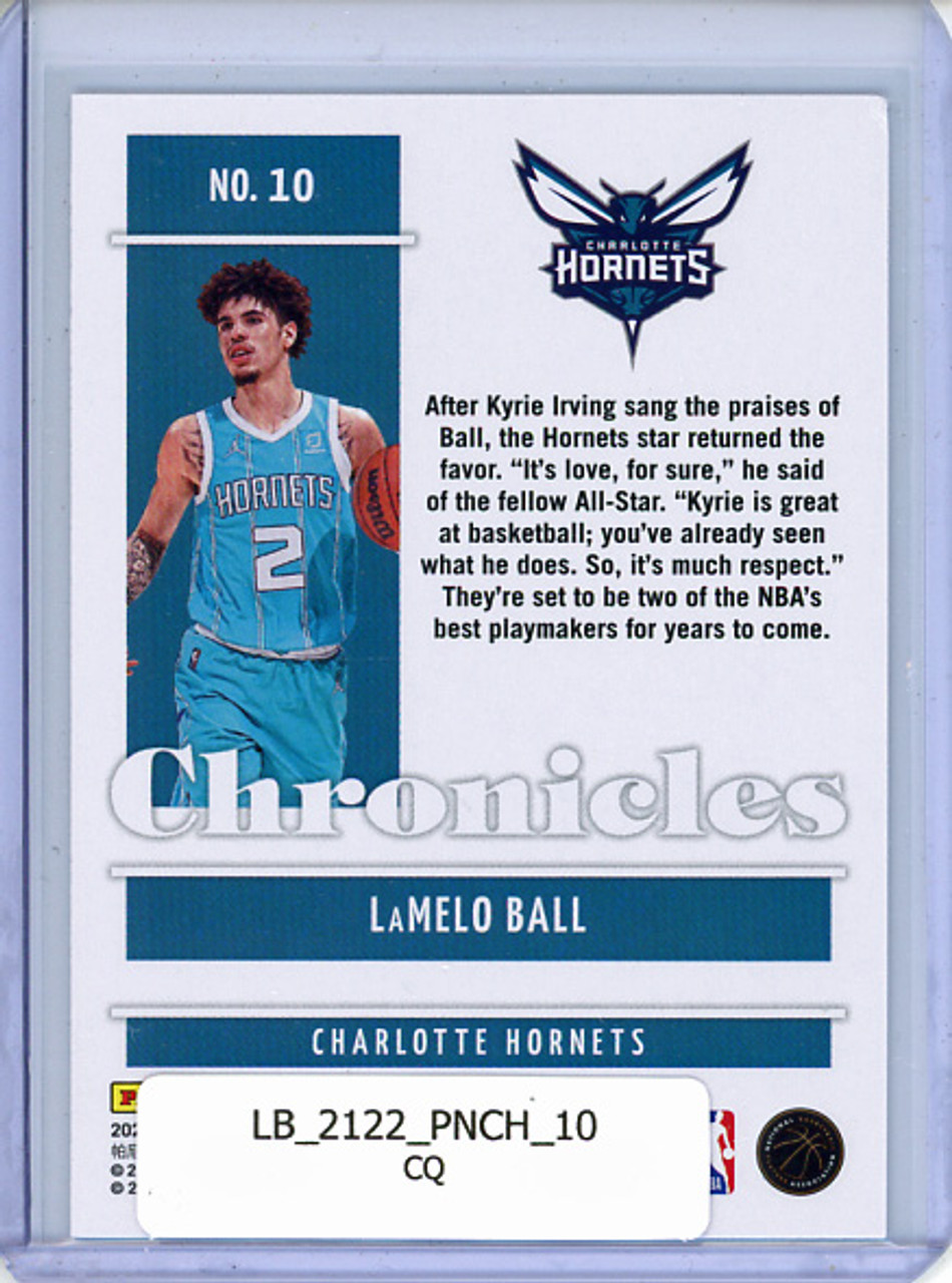 LaMelo Ball 2021-22 Chronicles #10 (CQ)