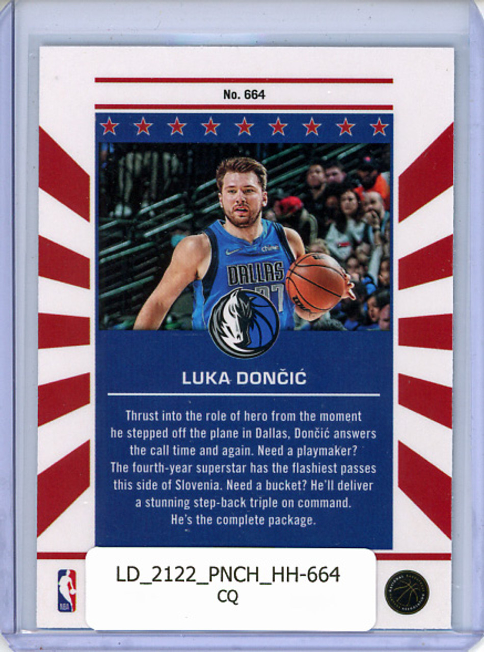 Luka Doncic 2021-22 Chronicles, Hometown Heroes #664 (CQ)