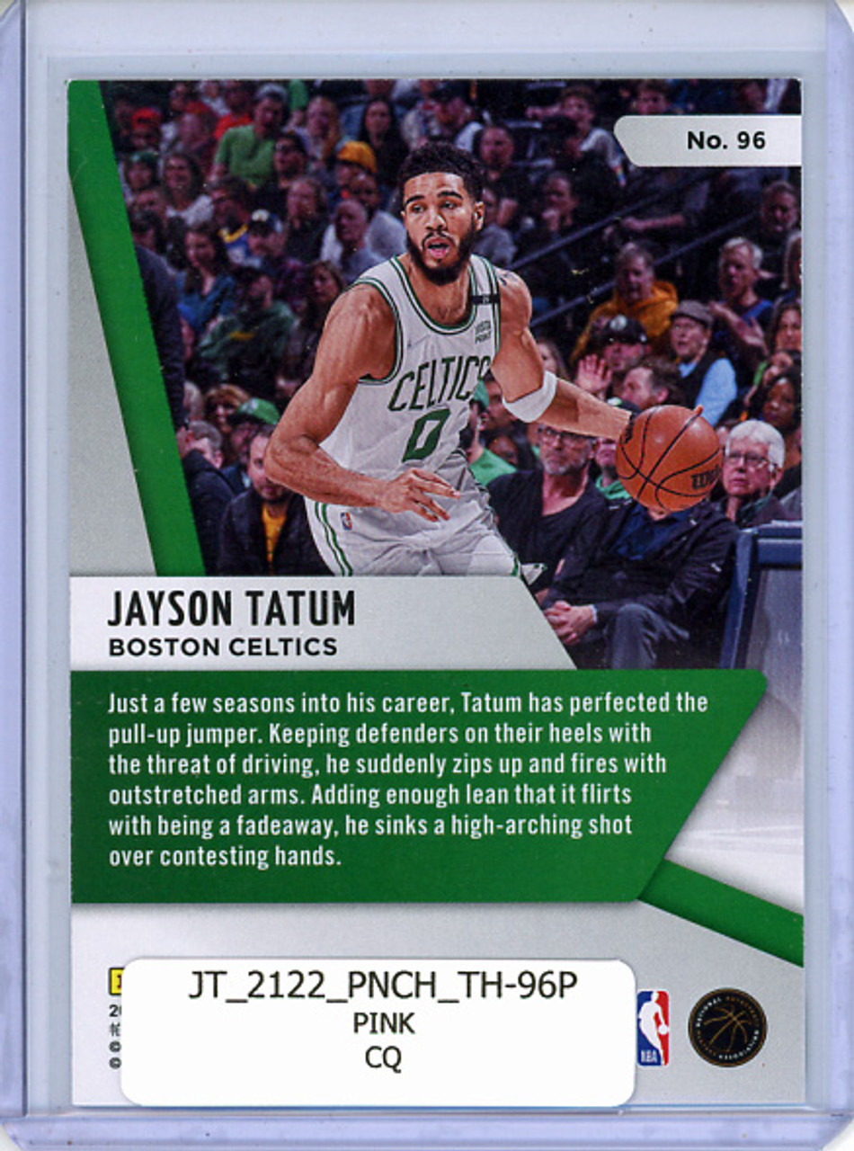 Jayson Tatum 2021-22 Chronicles, Threads #96 Pink(CQ)