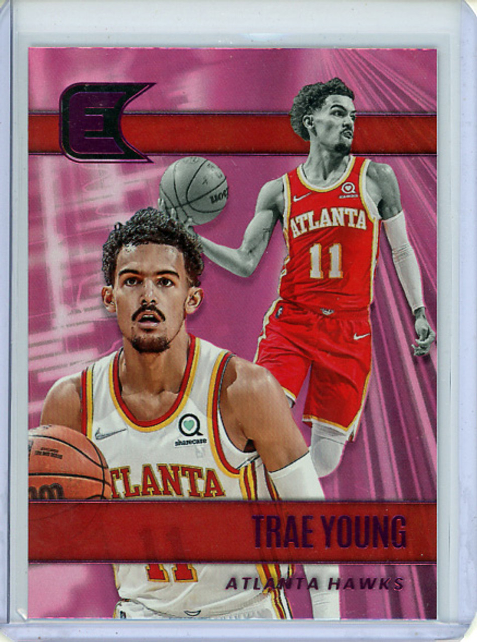 Trae Young 2021-22 Chronicles, Essentials #310 Pink (CQ)
