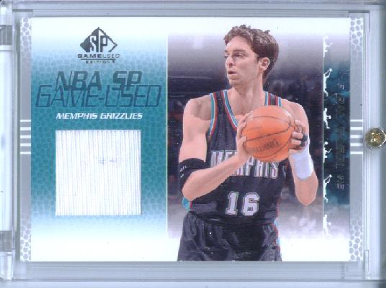 Pau Gasol 2003-04 SP Game Used #45 Jersey