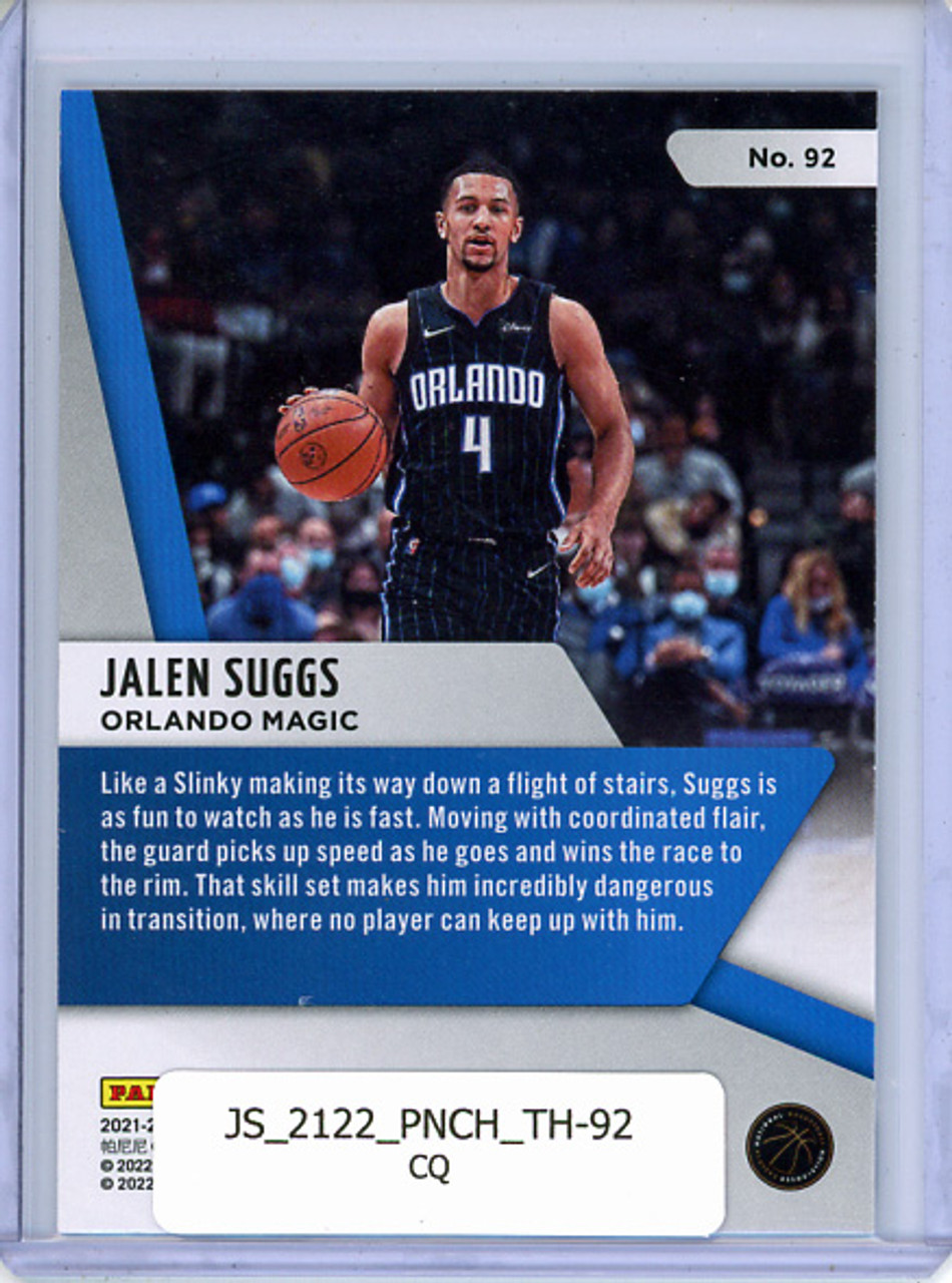 Jalen Suggs 2021-22 Chronicles, Threads #92 (CQ)