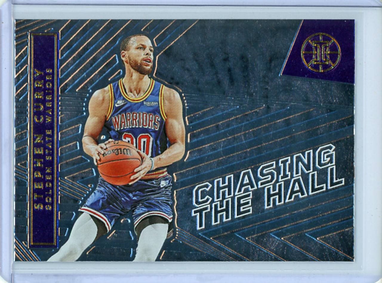 Stephen Curry 2021-22 Illusions, Chasing the Hall #3 (CQ)