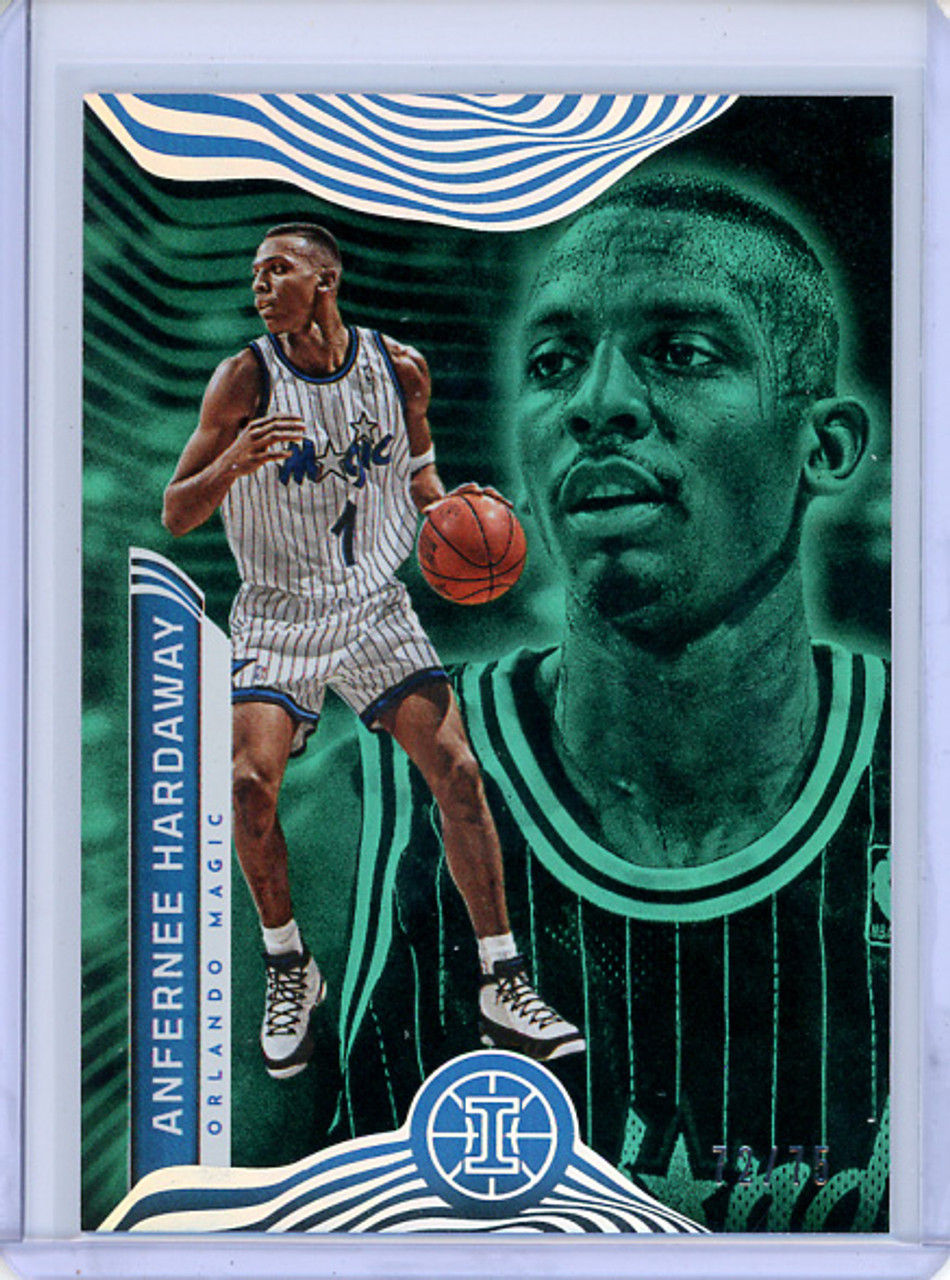 Anfernee Hardaway 2021-22 Illusions #125 Trophy Collection Teal (#72/75) (CQ)
