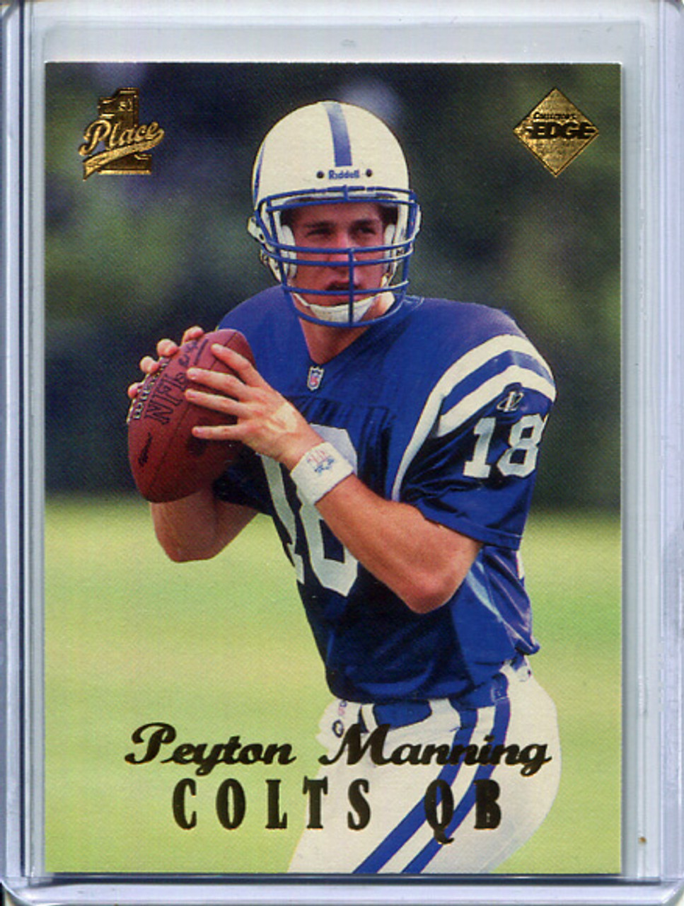Peyton Manning 1998 Collector's Edge First Place #135 (3)