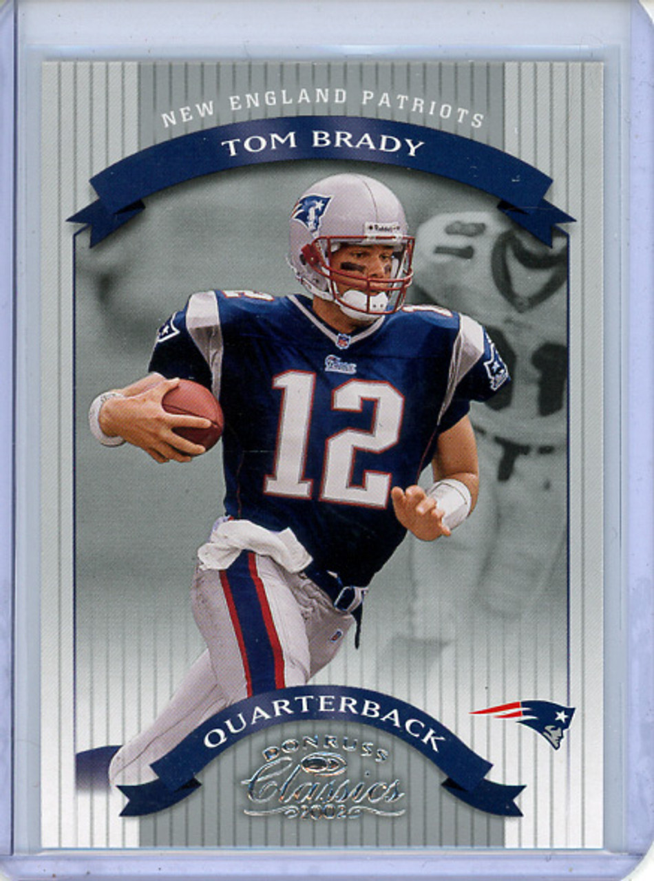 Tom Brady 2002 Donruss Classics #75 (1) (CQ)