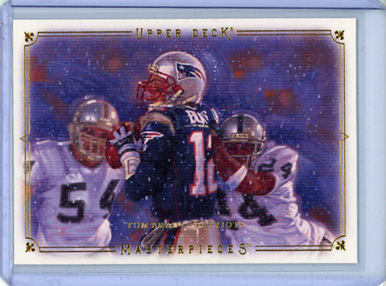 Tom Brady 2008 UD Masterpieces #83 (CQ)