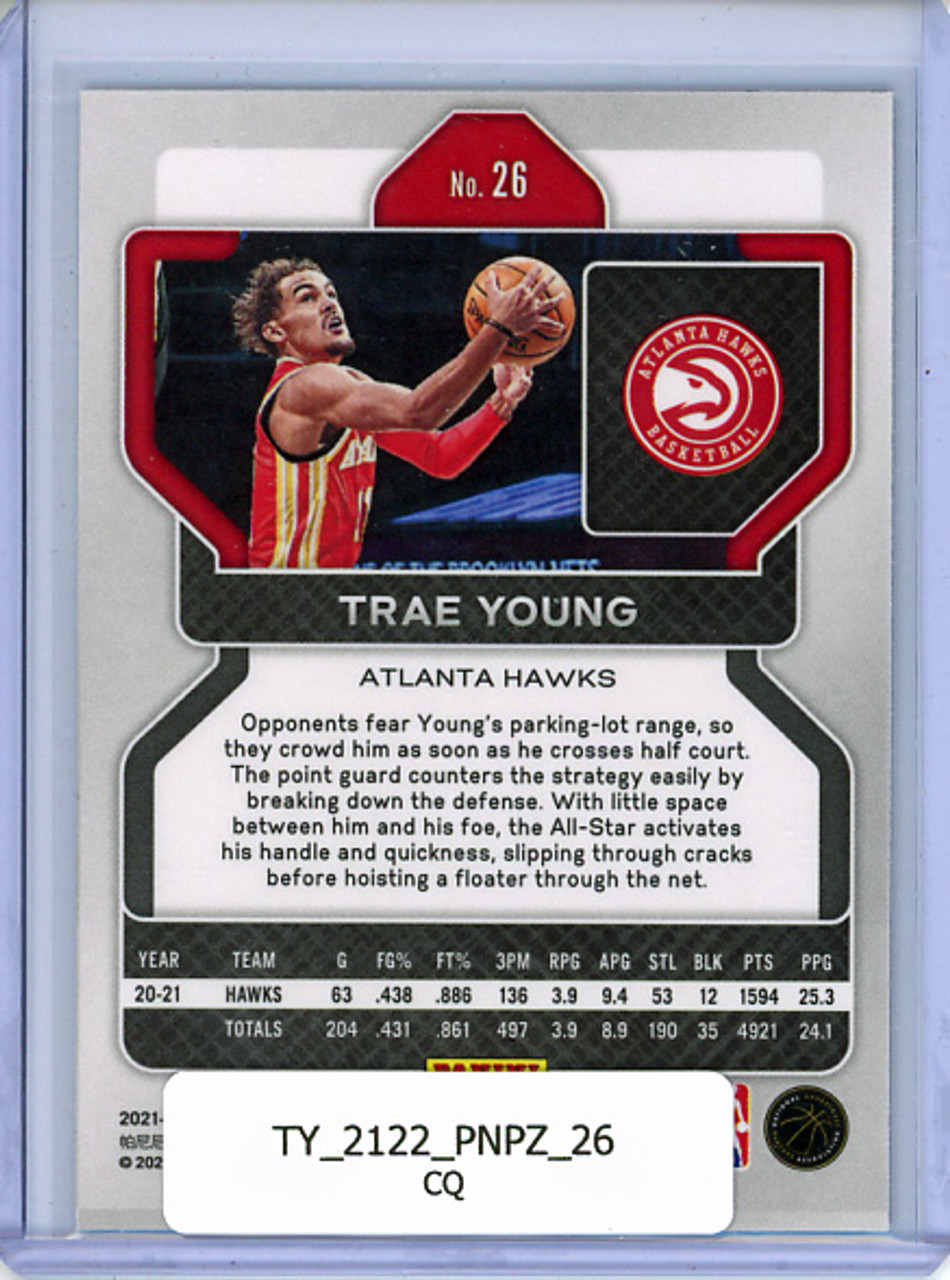 Trae Young 2021-22 Prizm #26 (CQ)