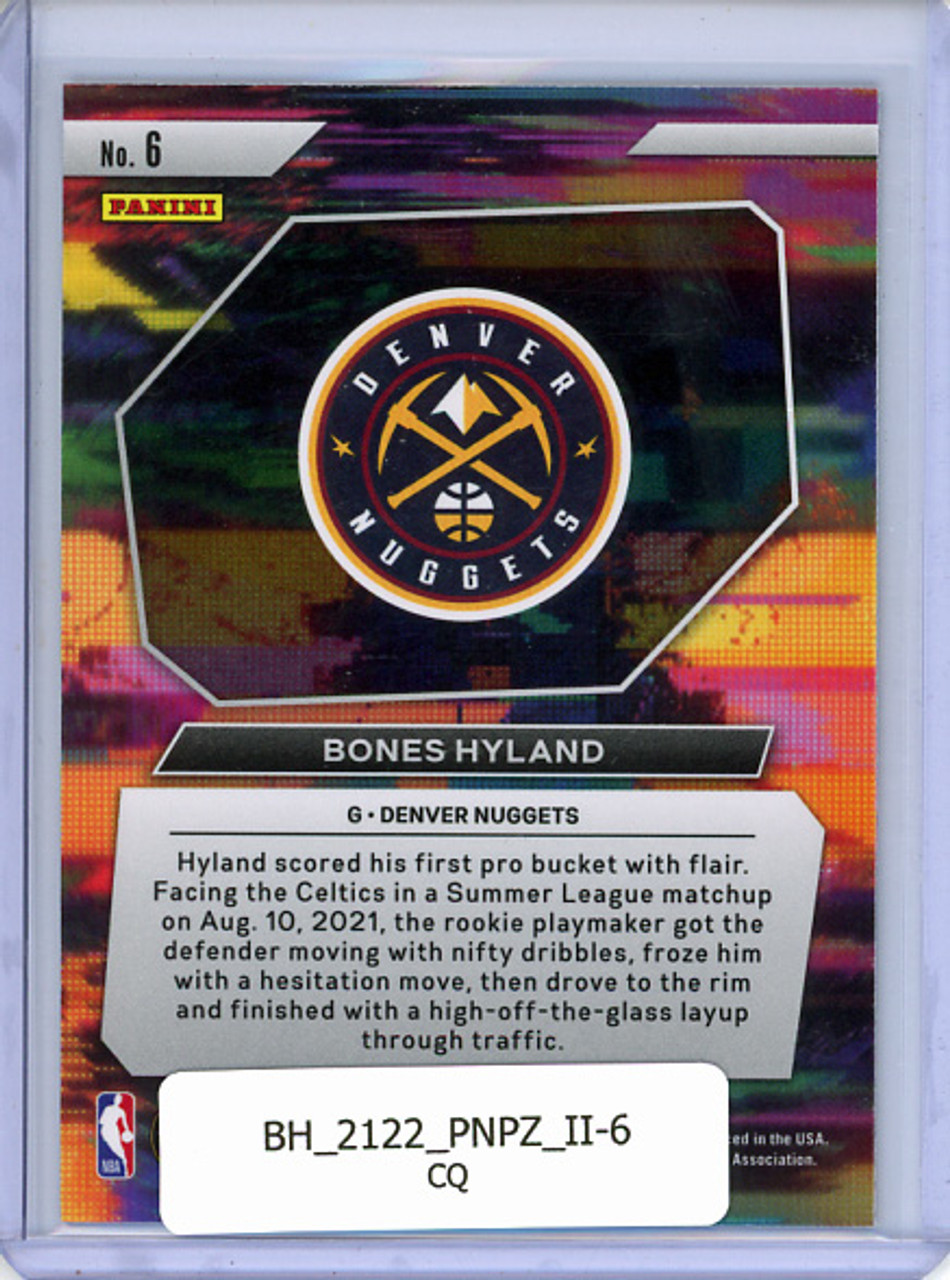 Bones Hyland 2021-22 Prizm, Instant Impact #6 (CQ)