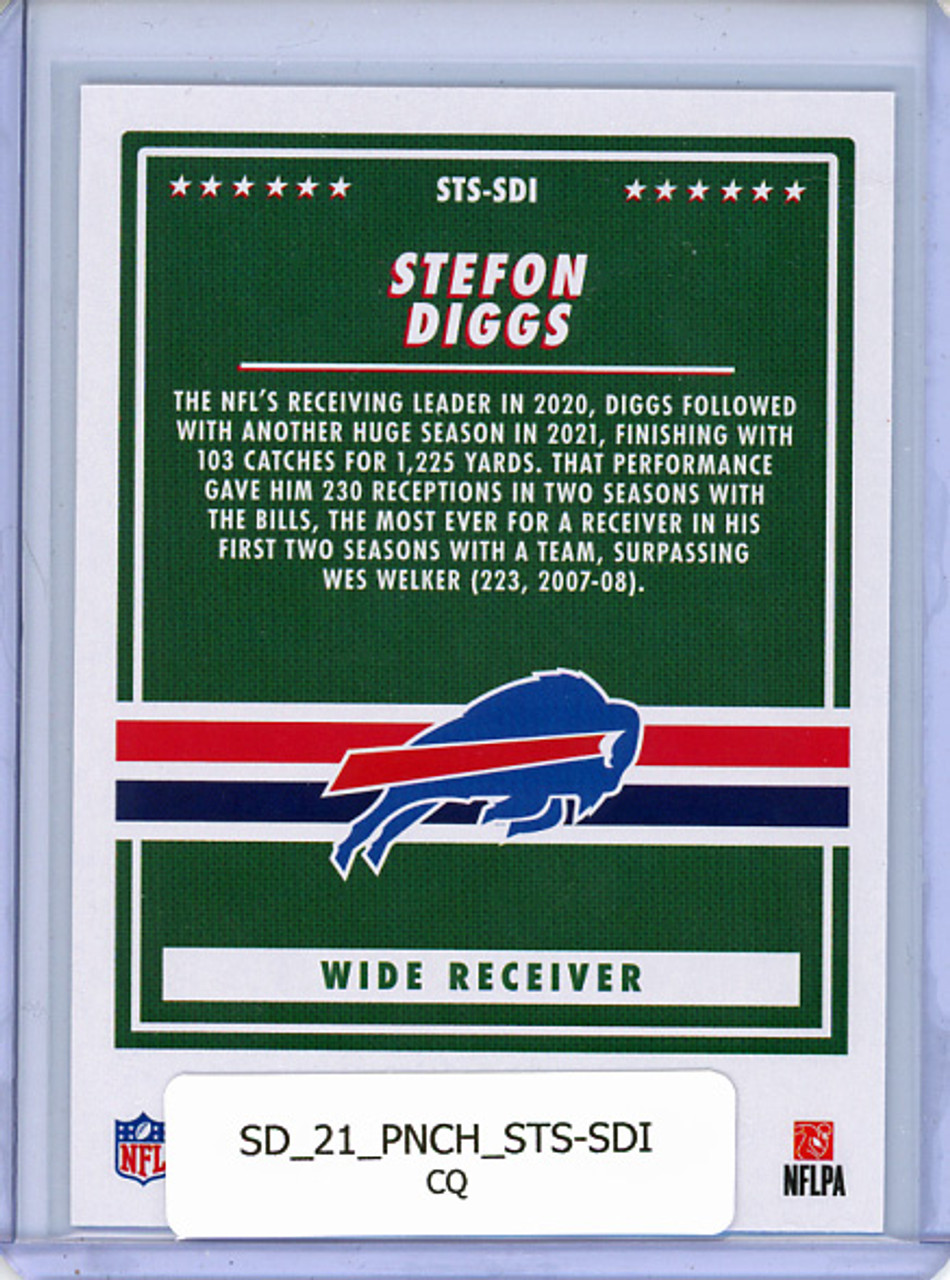 Stefon Diggs 2021 Chronicles, Stars & Stripes #STS-SDI (CQ)