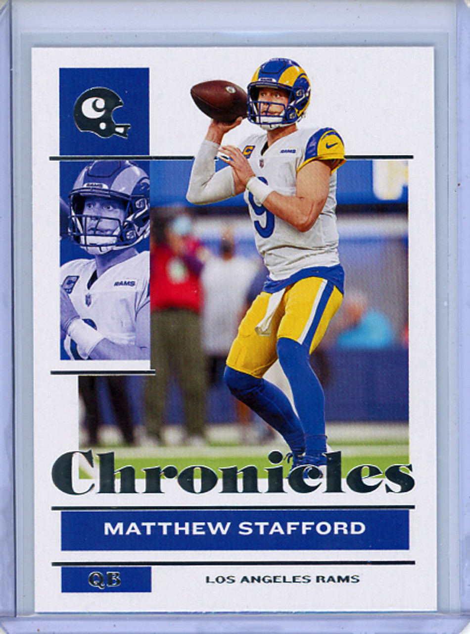 Matthew Stafford 2021 Chronicles #45 (CQ)