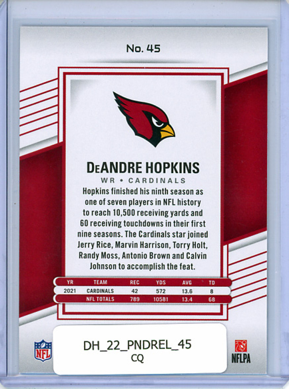 DeAndre Hopkins 2022 Donruss Elite #45 (CQ)