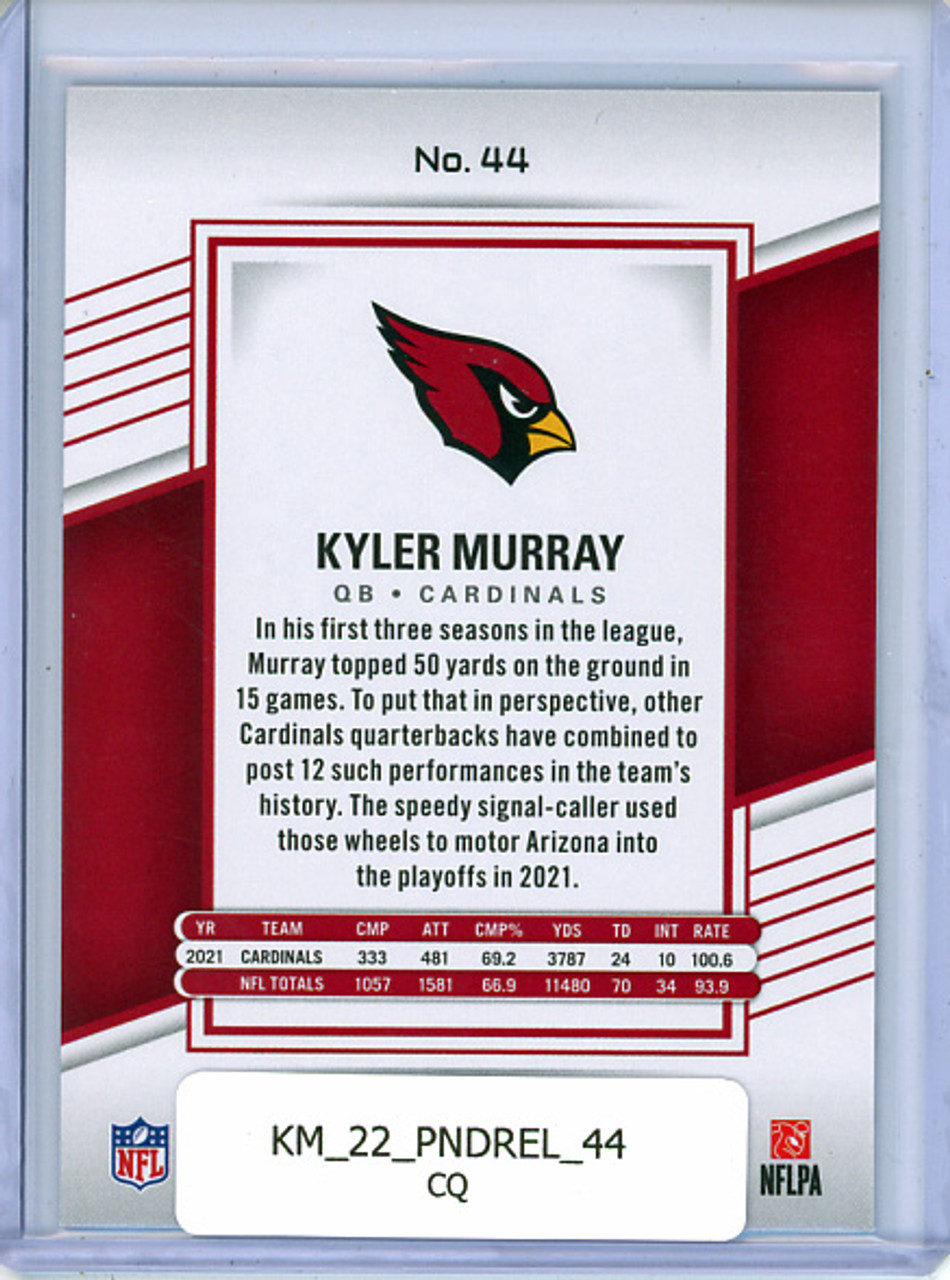 Kyler Murray 2022 Donruss Elite #44 (CQ)