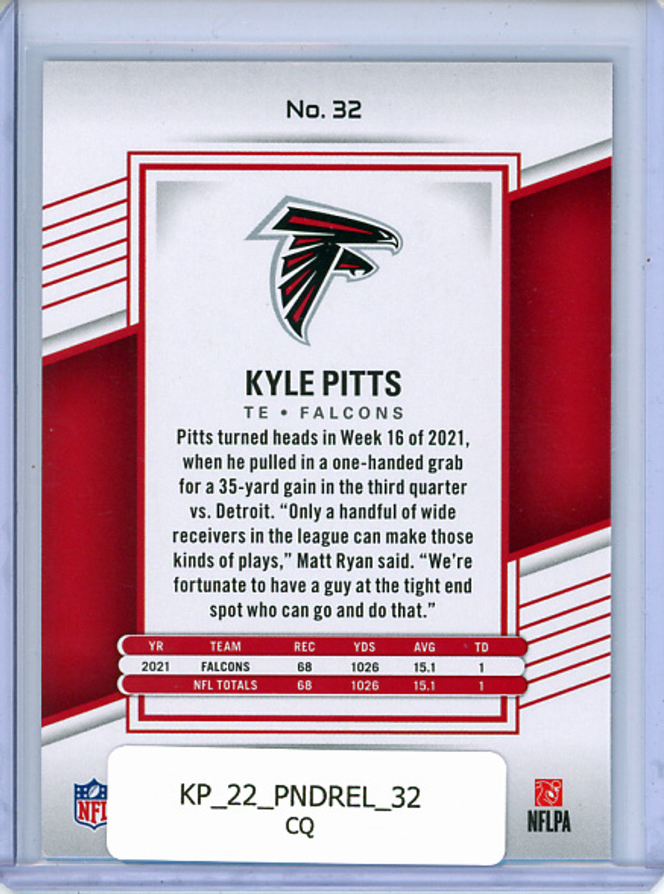 Kyle Pitts 2022 Donruss Elite #32 (CQ)