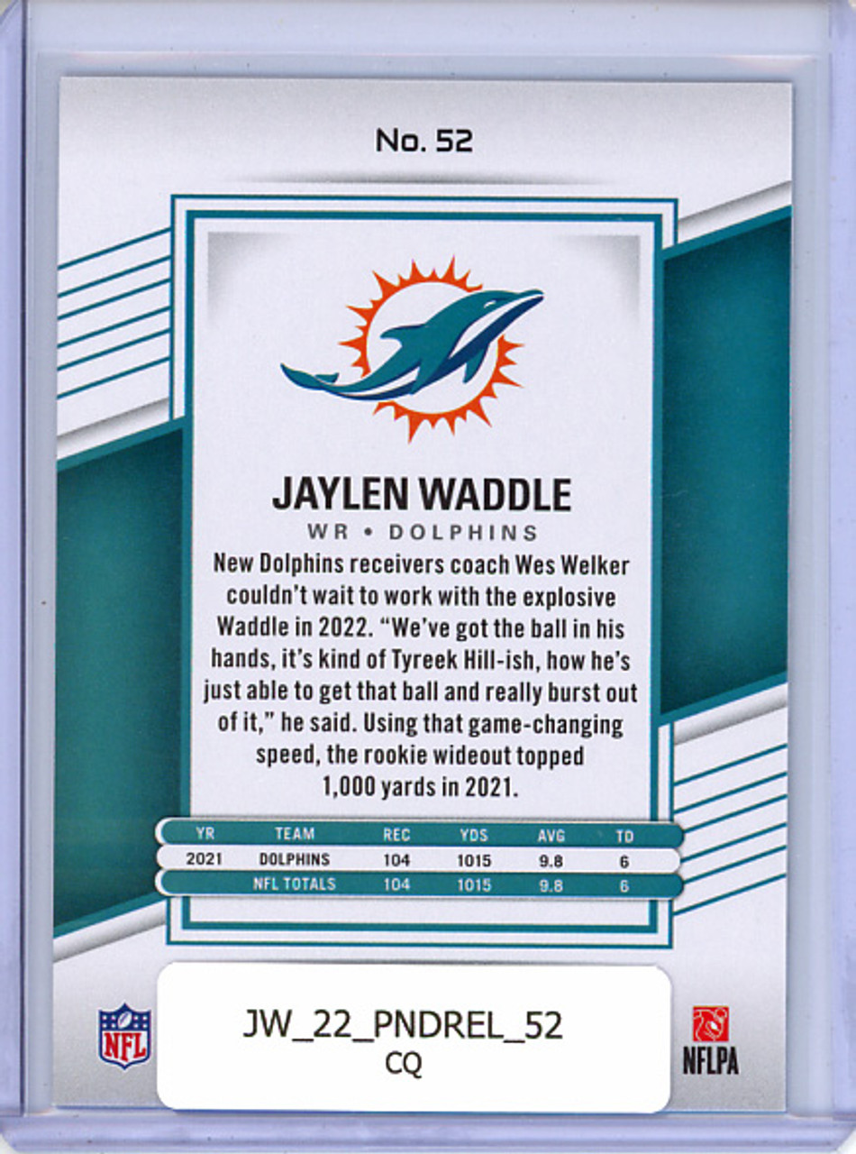 Jaylen Waddle 2022 Donruss Elite #52 (CQ)