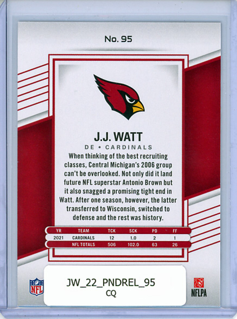 J.J. Watt 2022 Donruss Elite #95 (CQ)