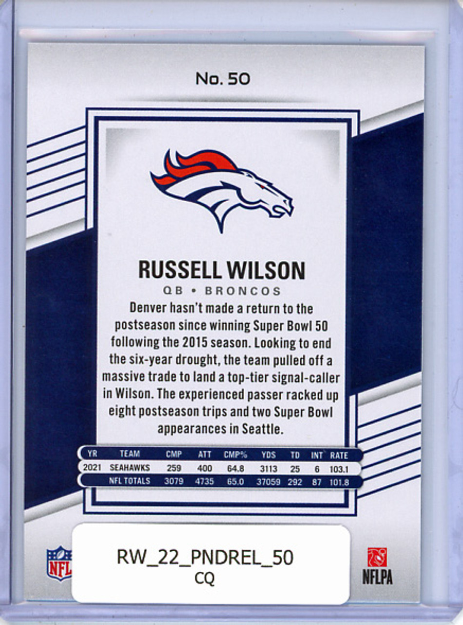 Russell Wilson 2022 Donruss Elite #50 (CQ)