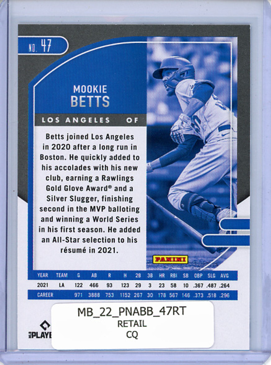 Mookie Betts 2022 Absolute #47 Retail (CQ)