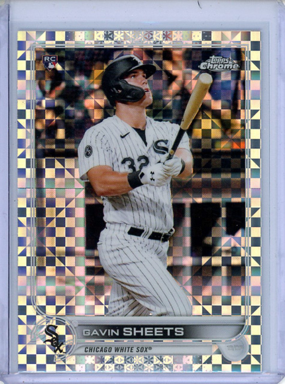 Gavin Sheets 2022 Topps Chrome #146 X-Fractors (CQ)