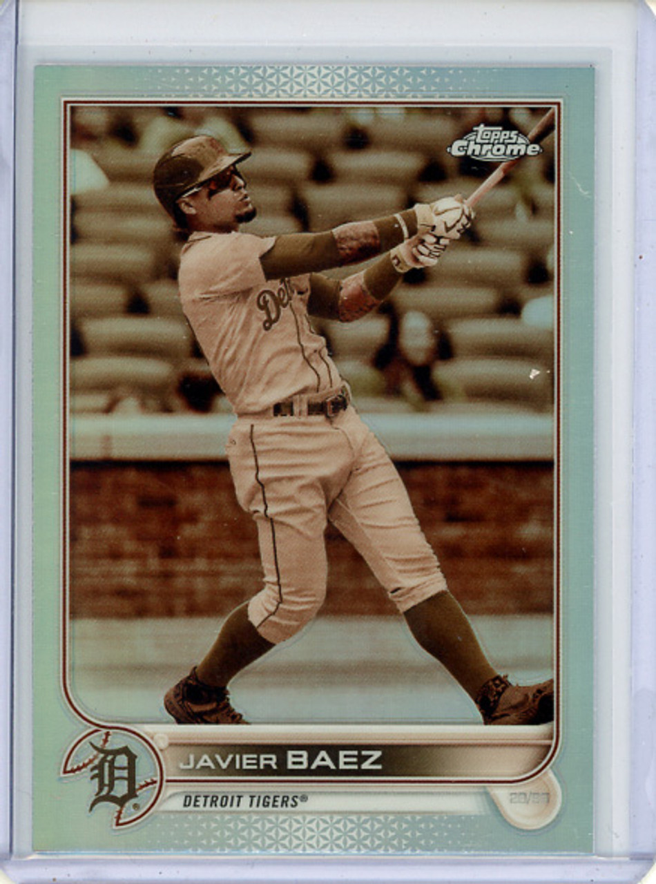 Javier Baez 2022 Topps Chrome #147 Sepia Refractors (CQ)